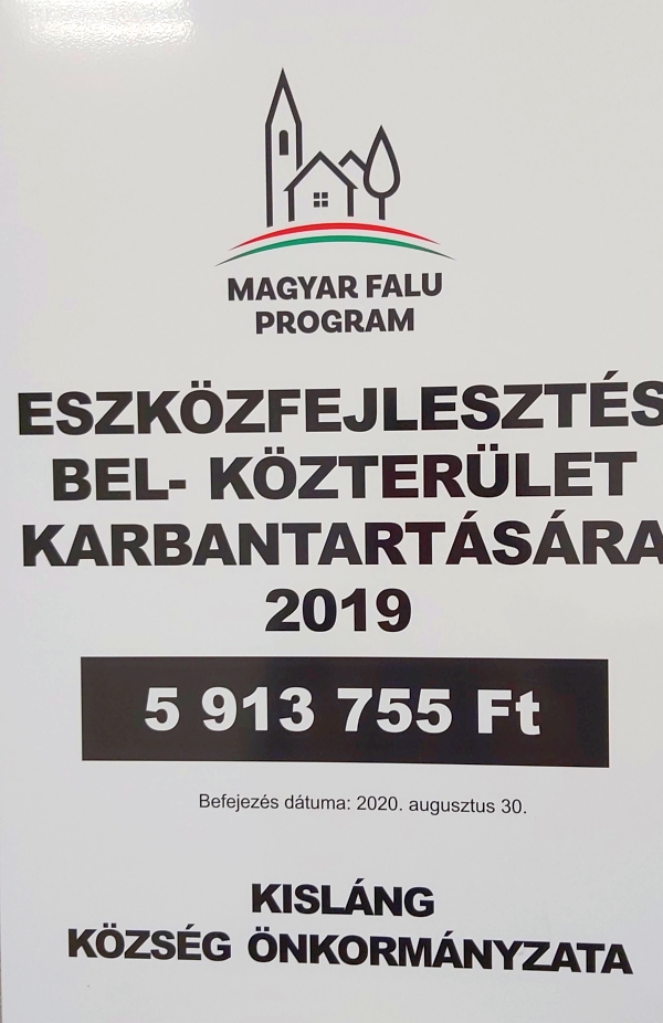 Eszközfejlesztés bel- közterület karbantartására 2019